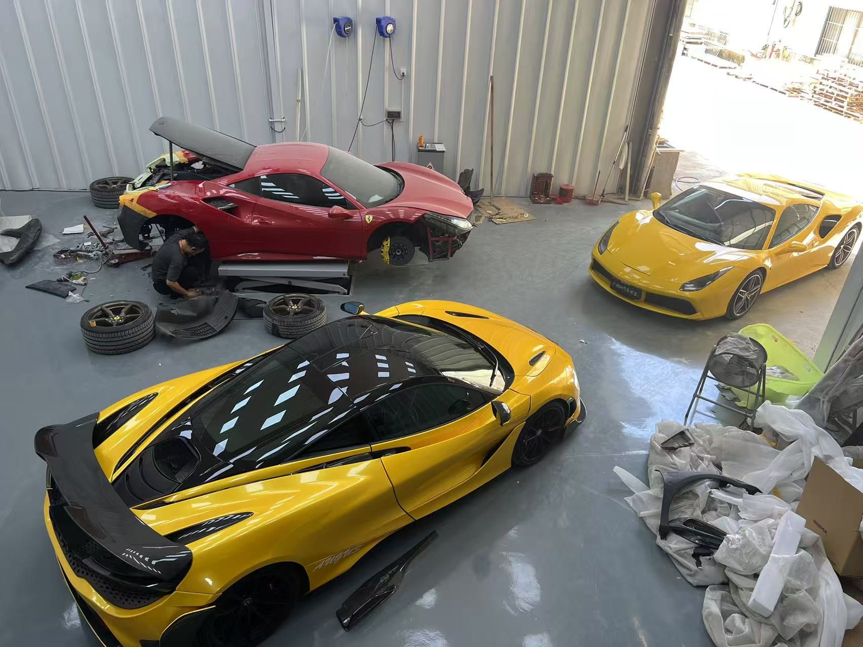 品質 カーボンボディキット 工場