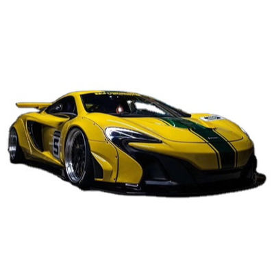 マクラーレン 650S 625c ワイドボディキット 650S 625c LB スタイル フロントとリア バンパー スポイラー ワイドボディキットをアップグレード