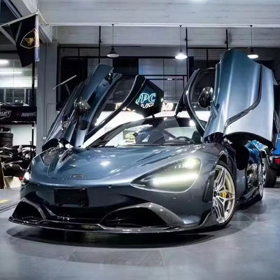 720s マクラレン ボディキット ブラックセール スタイルの フロント バンパー スポイラー リップ フード フェンダー