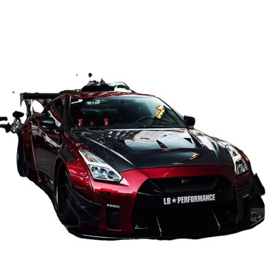 熱い2022 製品 GTR R35wide ボディキ ボディキット 日産 GTR R35 フロントとリア バンパースポイラー