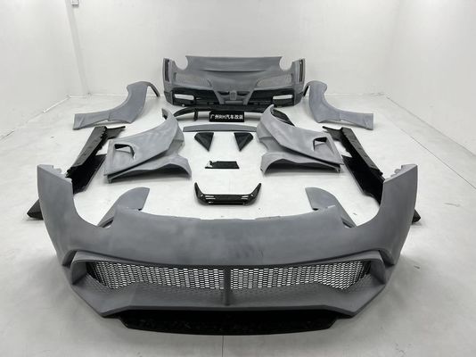 フェアレディ F12 カーボンファイバーボディキット F12 ノビテック N-ラゴスタイル フロントとバック バンパーホイールアーチ F12 フロントリップディフューザースポイラー