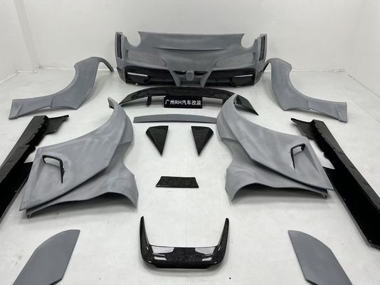 フェアレディ F12 カーボンファイバーボディキット F12 ノビテック N-ラゴスタイル フロントとバック バンパーホイールアーチ F12 フロントリップディフューザースポイラー