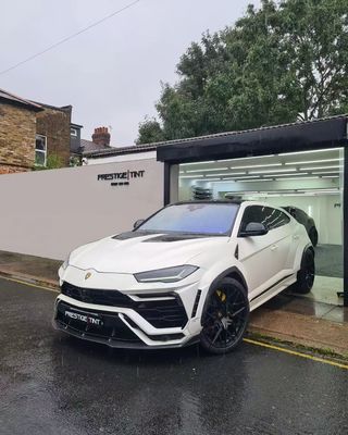 ランボルギーニ ウルス カーボンファイバーボディ キット URUS 1016 スタイル カーボンファイバー フロントリップディフューザー スポイラー フード ホールアーチ