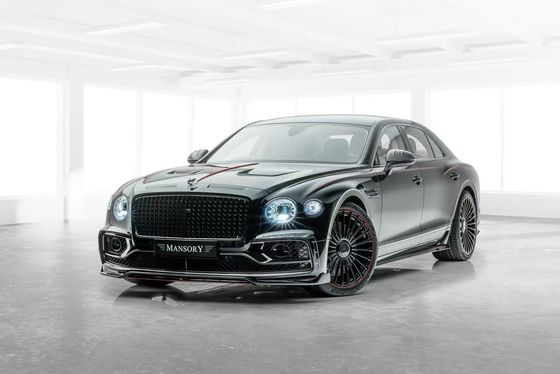 ベンツリー フライング スパー カーボンファイバーボディ キット フライング スパー アップグレード MANSORY スタイル フロント リップ ディフューザー スポイラー フード ボディ キット