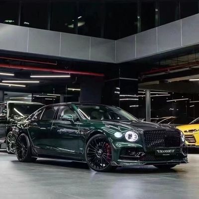 ベンツリー フライング スパー カーボンファイバーボディ キット フライング スパー アップグレード MANSORY スタイル フロント リップ ディフューザー スポイラー フード ボディ キット