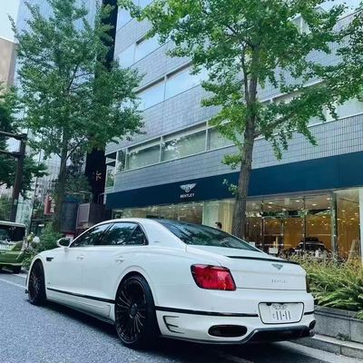 ベンツリー フライング スパー カーボンファイバーボディ キット フライング スパー アップグレード MANSORY スタイル フロント リップ ディフューザー スポイラー フード ボディ キット