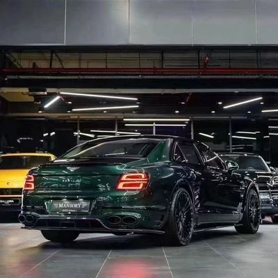 ベンツリー フライング スパー カーボンファイバーボディ キット フライング スパー アップグレード MANSORY スタイル フロント リップ ディフューザー スポイラー フード ボディ キット