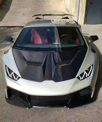 Lamborghini LP580 LP610 EVO カーボンファイバー フード LP580 LP610 EVO 1016 スタイル カーボンファイバー フード エンジンカバー