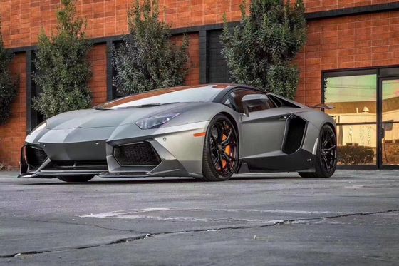 ランボルギーニ LP700 カーボンファイバー ボディキット LP700 アップグレード VORs スタイル カーボンファイバー フロント リップ ディフューザー スポイラー
