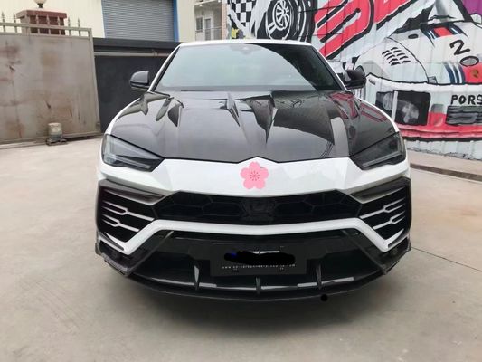 ランボルギーニ URUS カーボンファイバー ボディキット Urus アップグレード トップスタイル カーボンファイバー フロント リップ ディフューザー スポイラー フード ワイドボディキット