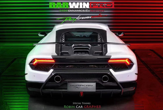 Lamborghini LP580 LP610 カーボンファイバーボディキット LP580 LP610 改良されたLP640スタイル フロントとリア バンパー スポイラー フード