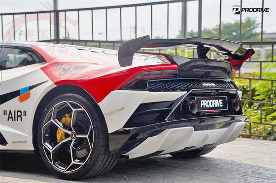 Lamborghini LP580 LP610 カーボンファイバー ボディキット LP580 LP610 改良されたVORSスタイル カーボンファイバー スポイラー ウイング