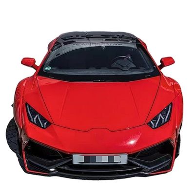 ランボルギーニ LP580 LP610 カーボンファイバー ワイドボディキット LP580 LP610 改良されたPDスタイル フロントとリア バンパースポイラー ワイドボディ