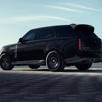 2022 ランドローバーのボディキットを交換 VS スタイル ユニバーサル フロント バンパー リップ スポイラー ディフューザー サイドスカート