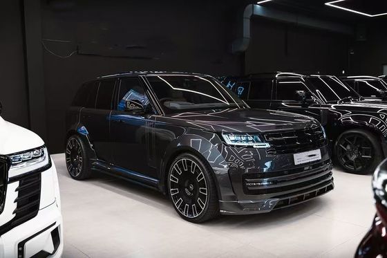 カーボンファイバー ランドローバー ボディキット LMスタイル ユニバーサル バンパー リップディフューザー