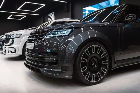 カーボンファイバー ランドローバー ボディキット LMスタイル ユニバーサル バンパー リップディフューザー