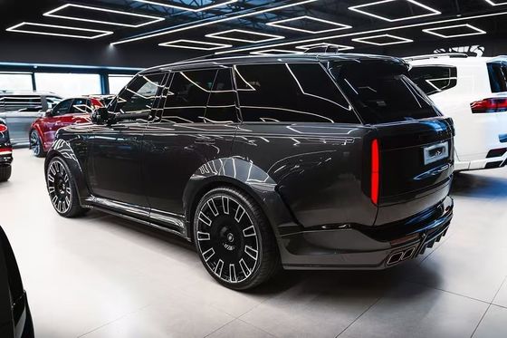 カーボンファイバー ランドローバー ボディキット LMスタイル ユニバーサル バンパー リップディフューザー