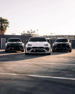 ランボルギーニのオートパーツ Urus ボディキット Urus アップグレード1016式 フロントスクープディフューザー スポイラー ワイドボディキット
