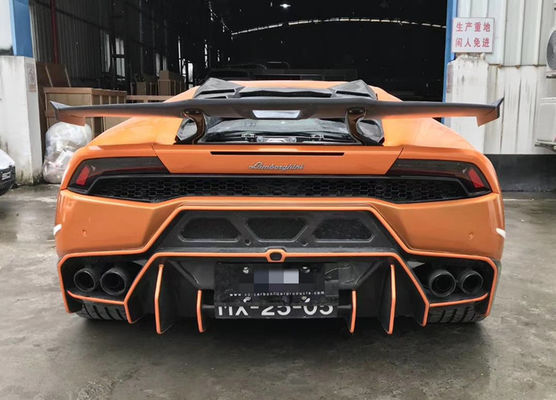 オートパーツ カーボンファイバー スポイラー ランボルギーニ フラカン LP580LP610 LP580 LP610SD スタイル カーボンファイバー テイル スポイラー