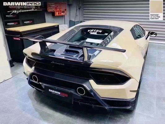 オートパーツ カーボンファイバー スポイラー ランボルギーニ HURACAN LP610 580 EVO パフォーマンスタイルのアップグレード カーボンファイバー テイル スポイラー