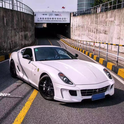 フェラーリ 599 ボディキット 599 アップグレードされたVORSスタイル フロントとバック バンパーサイドスカート スポイラー カーボンファイバー ボディキット