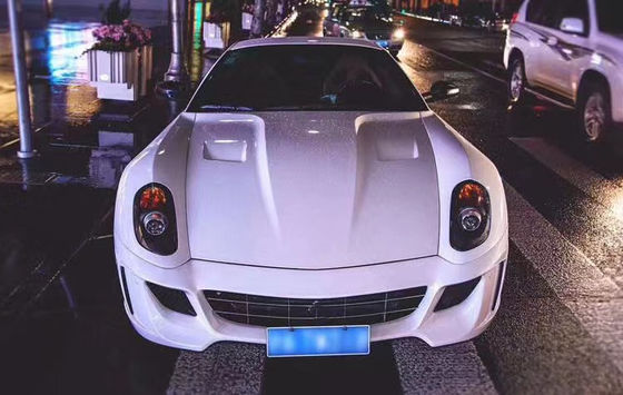 フェラーリ 599 ボディキット 599 アップグレードされたVORSスタイル フロントとバック バンパーサイドスカート スポイラー カーボンファイバー ボディキット