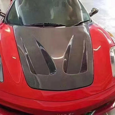 フェラーリ F430 高品質の炭素繊維 カーボン繊維 エンジンハッド ハッチハッド F430 エンジンカバー
