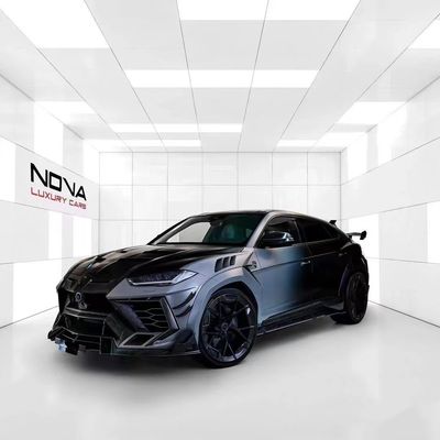 ランボルギーニ用 ウルスのカーボンファイバーボディキット ウルスのアップグレード MSYスタイル カーボンファイバー フロントとリア バンパー スポイラー フード