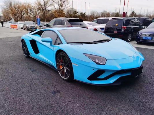 Lamborghini Aventador LP700 カーボンファイバーボディキット LP740 スタイルの前後バンパースポイラー
