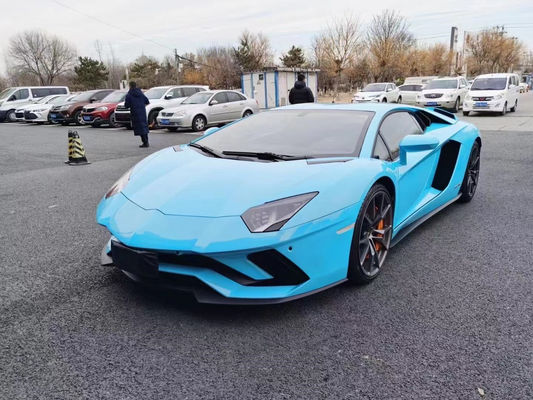 Lamborghini Aventador LP700 カーボンファイバーボディキット LP740 スタイルの前後バンパースポイラー