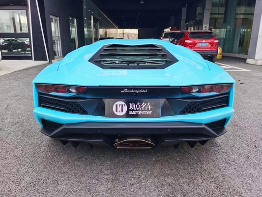 Lamborghini Aventador LP700 カーボンファイバーボディキット LP740 スタイルの前後バンパースポイラー