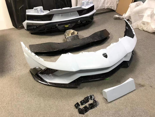 Lamborghini Aventador LP700 カーボンファイバーボディキット LP740 スタイルの前後バンパースポイラー