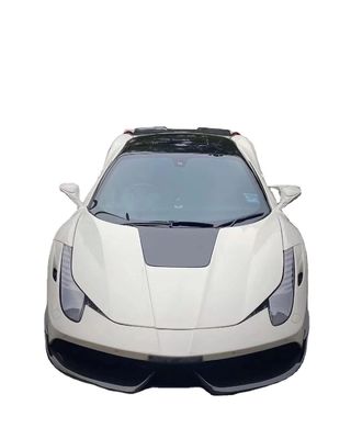 フェラーリ 458 カーソリ キット 458 改良 ミシャ スタイル フロントとバック バンパー サイド スカート フード スポイラー カーソリ キット