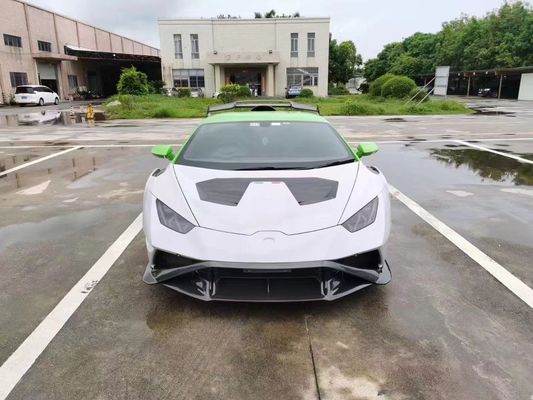 STP カーボンファイバー ボディキット ランボルギーニ・フラクアン LP580 LP610 カーボンファイバー フロントとリア バンパー スポイラー フード