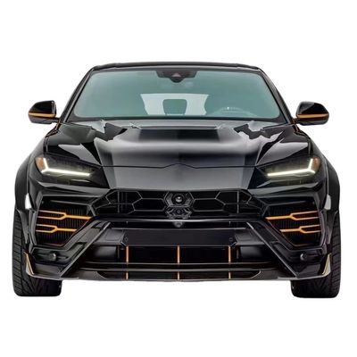 Lamborghini Urus カーボンファイバーボディキット カーボンファイバーフロントリップディフューザー スポイラー フード