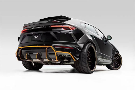 Lamborghini Urus カーボンファイバーボディキット カーボンファイバーフロントリップディフューザー スポイラー フード