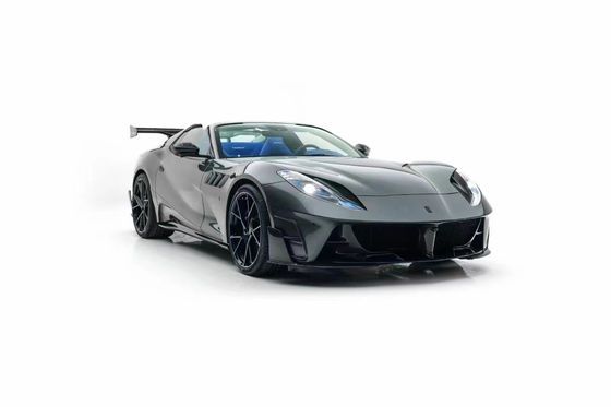 フェラーリ 812 カーボンファイバー ボディキット 812 改良されたMSYスタイル カーボンファイバー フロントとリア バンパー スポイラー ウイング