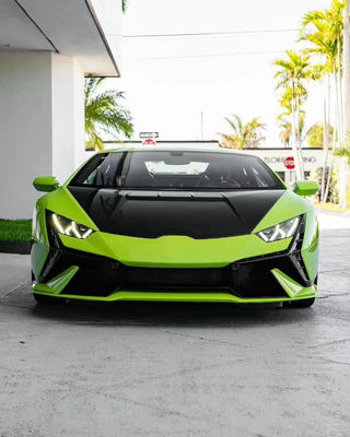 Lamborghini LP580 LP610 EVO カーボンファイバーボディキット LP580 LP610 EVO 改良されたテクニアスタイルのフロントバンパーボディキット