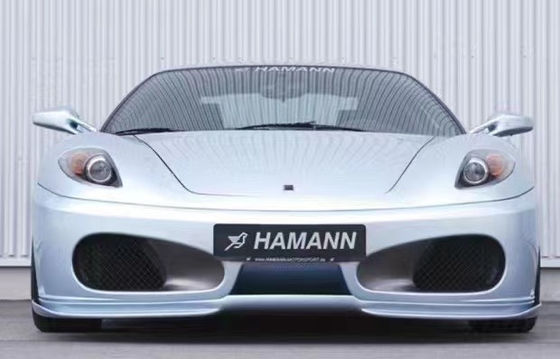 フェラーリ F430 ボディキット F430 ハマンンスタイルアップグレード フロントショベル ディフューザー スポイラーサイドスカート F430 カーボンファイバー ボディキット