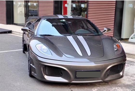 フェラーリ F430 ボディキット F430 アップグレードされたASIスタイル フロントとリアバンパー スポイラー F430 カーボンファイバー ボディキット