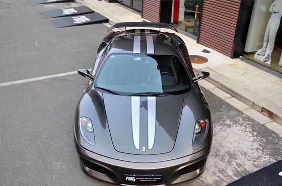 フェラーリ F430 ボディキット F430 アップグレードされたASIスタイル フロントとリアバンパー スポイラー F430 カーボンファイバー ボディキット