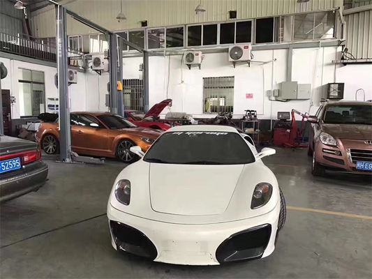 フェラーリ F430 ボディキット F430 アップグレードされたASIスタイル フロントとリアバンパー スポイラー F430 カーボンファイバー ボディキット