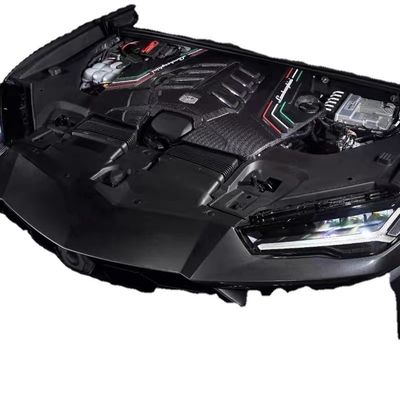 2019年 ブラックランボルギーニ ボディキット ドライカーボンファイバー エンジン インテリアガード シールド