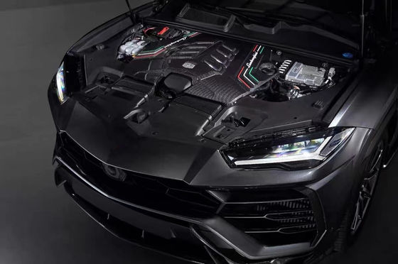 2019年 ブラックランボルギーニ ボディキット ドライカーボンファイバー エンジン インテリアガード シールド