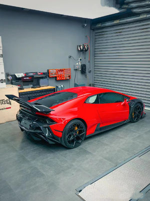 580ランボルギーニ カーボンファイバー ボディキット DWスタイル Lp610 ボディキット スポイラー ワイドボディキット