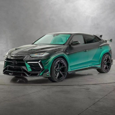 280mm ランボルギーニ ボディキット URUS MSY スタイル フロント・アンド・リア バンパー スポイラー フードキット グリーン