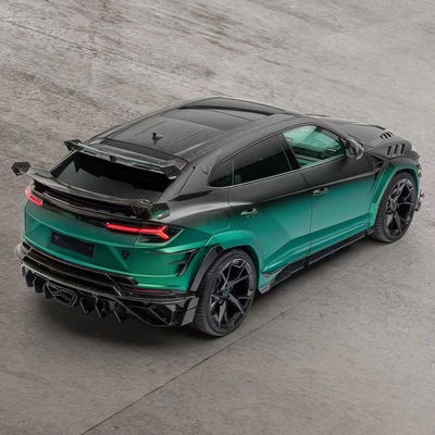 280mm ランボルギーニ ボディキット URUS MSY スタイル フロント・アンド・リア バンパー スポイラー フードキット グリーン