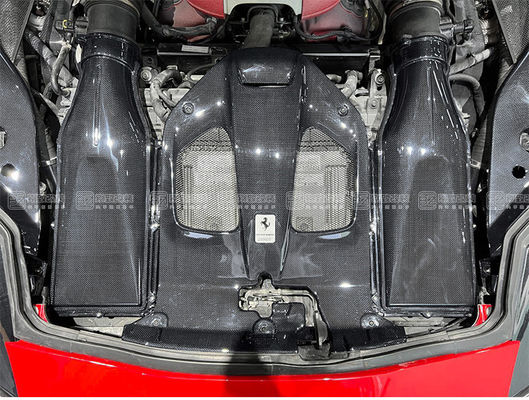 フェラーリ 812 カーボンファイバー インテリア 812 カーボンファイバー エンジン ハッチガード