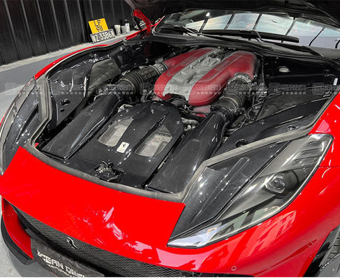 フェラーリ 812 カーボンファイバー インテリア 812 カーボンファイバー エンジン ハッチガード