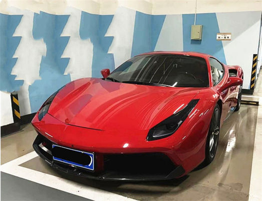 フェラーリ 488 カーボンファイバー ボディキット 488 アップグレード カプリストスタイル カーボンファイバー フロント リップ ディフューザー スポイラー